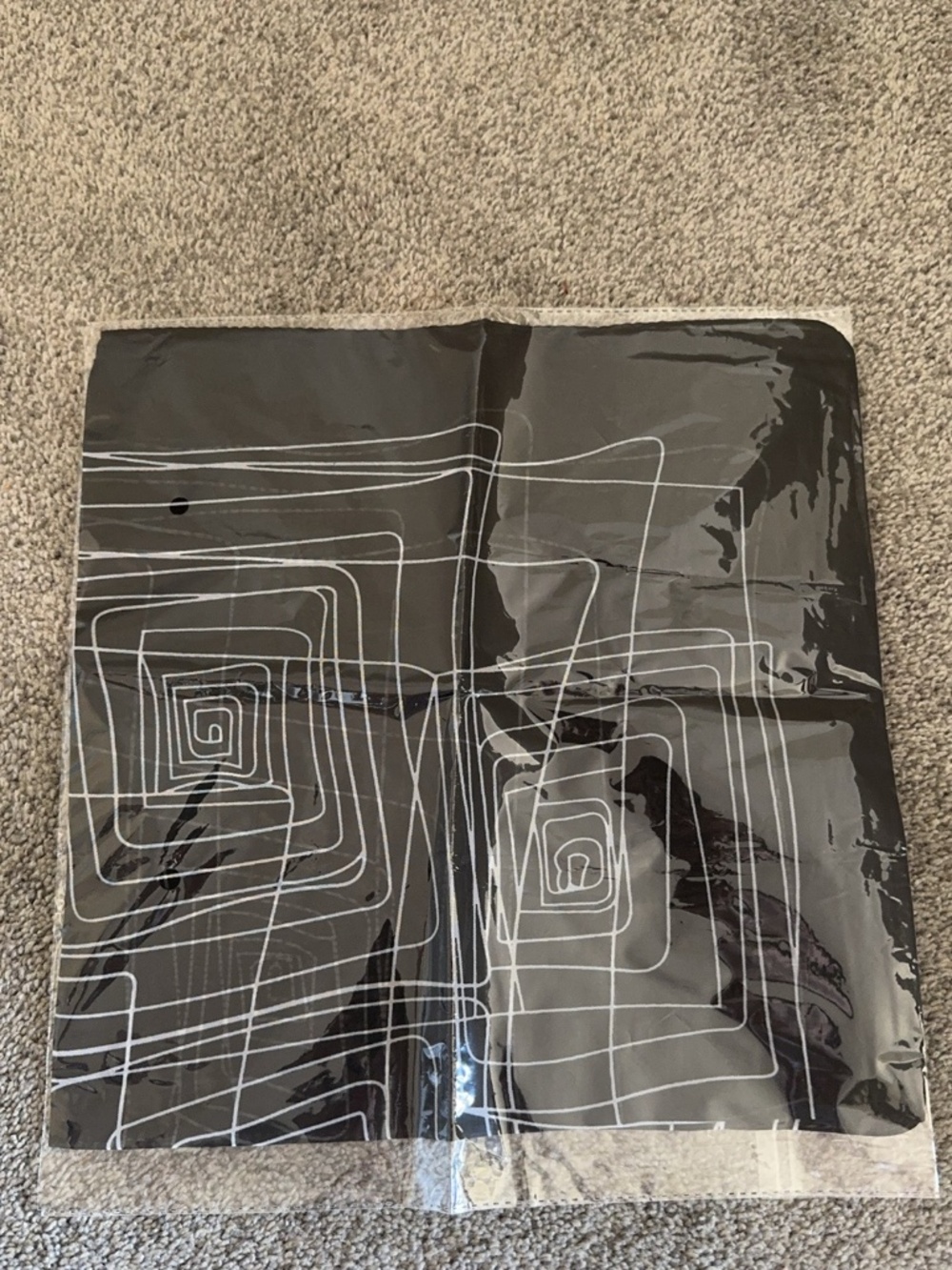 Square scarf, New in bag, size 28*28 inch